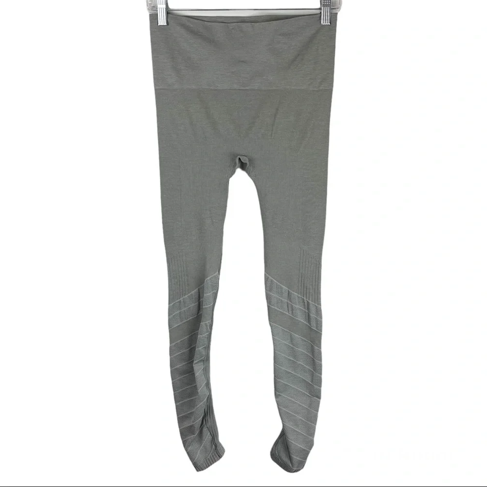 BLANQI Grey Sport Support Maternity Athletic Contour Leggings Sz Small - Picture 4 of 13